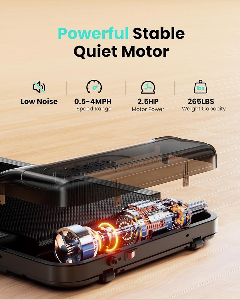 Anti-Slip Portable Walking Treadmill