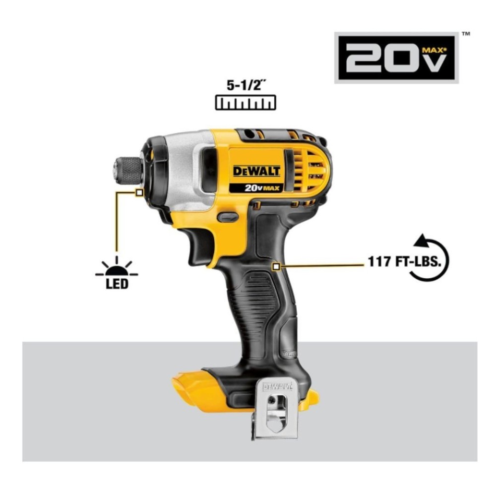 DEWALT DCK240C2 20V MAX Cordless Drill and Impact Driver, Power Tool Kit