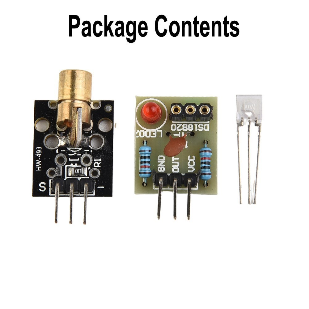 Sensor Module Receiver With KY-008 Transmitter 10pcs Board Replacement