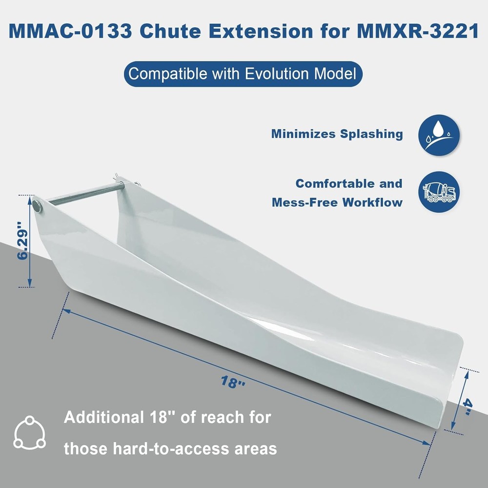 18 Inch Concrete Chute Extension
