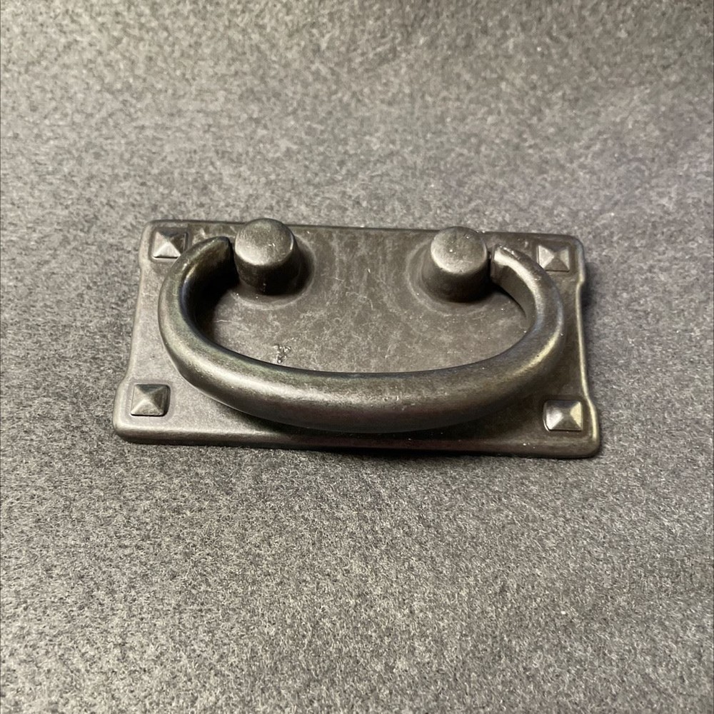3" Mission Style Pull Antique Pewter