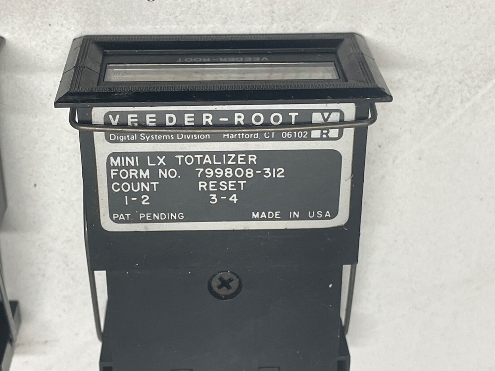 Lot of Veeder-Root Mini LX Totalizer Counters & Input Module
