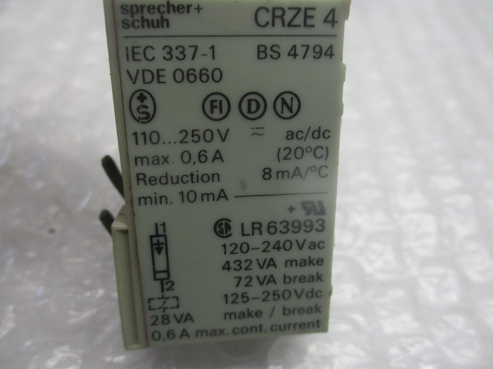 SPRECHER+SCHUH CRZE4 TIMER UNIT 1-30SEC UNMP