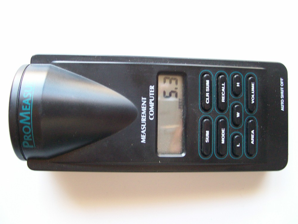 LCD Ultrasonic Distance Estimator Promeasure