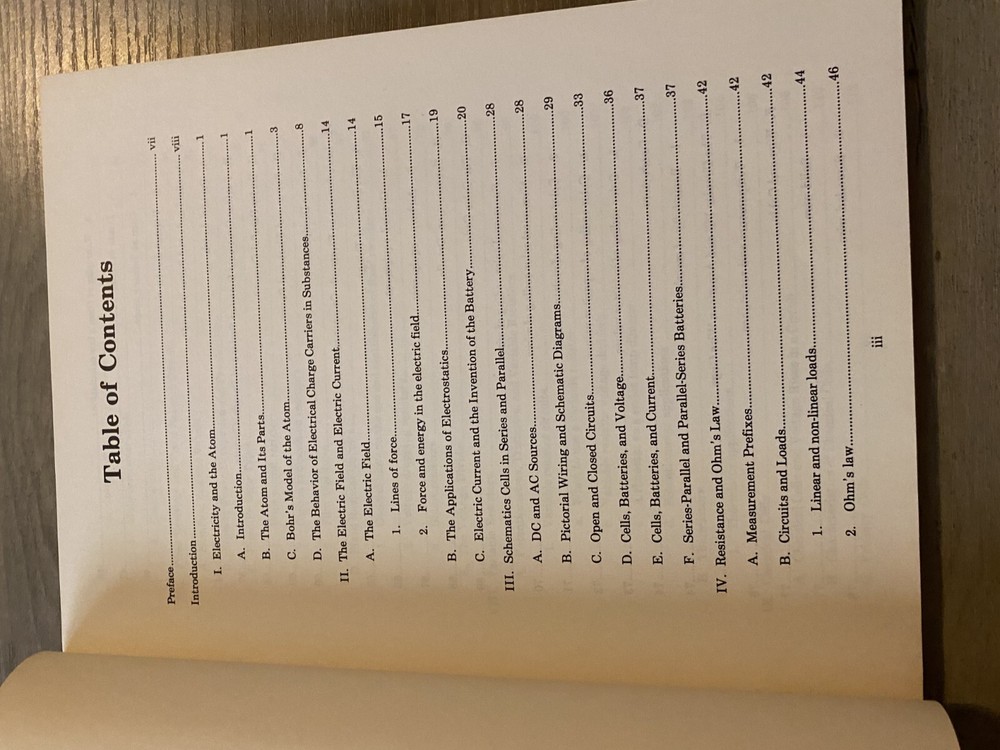 DC Circuits Avionics Technician Training Course Book AMP