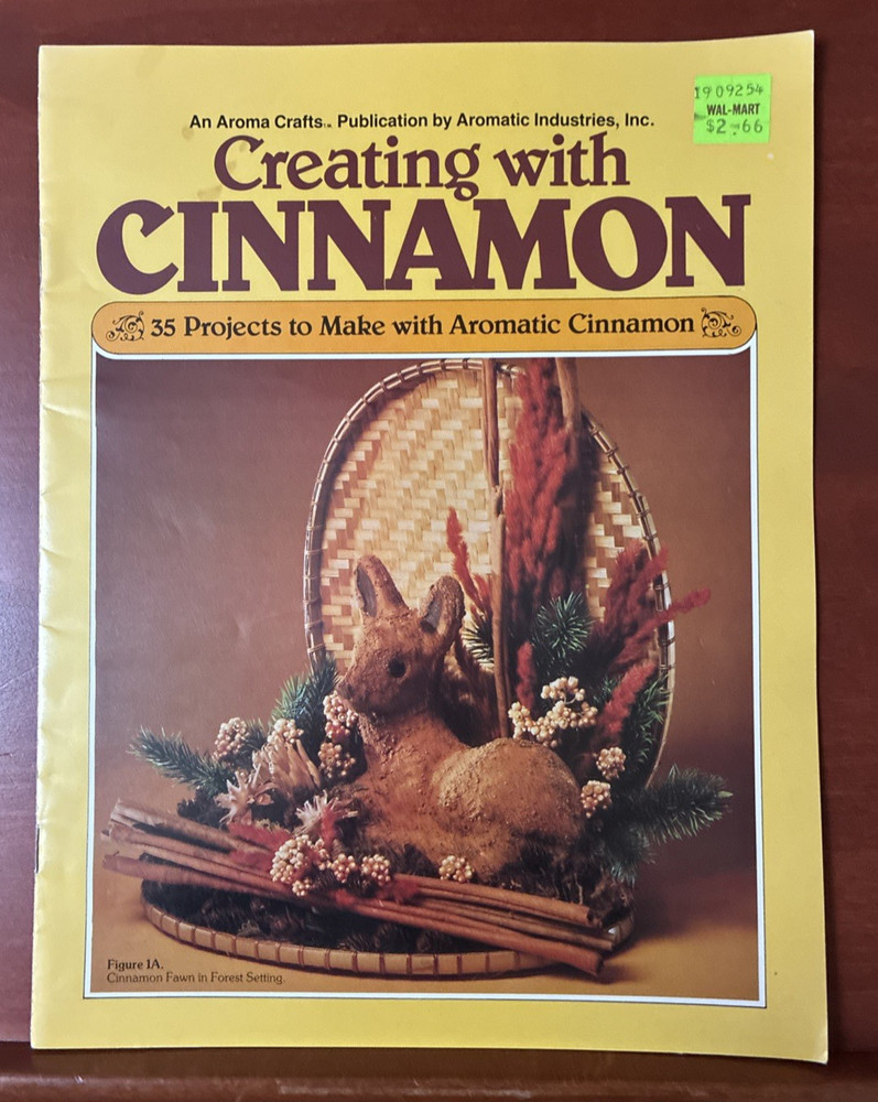 Creating With Cinnamon Craft Project Instruction Pattern Design Booklet 1983