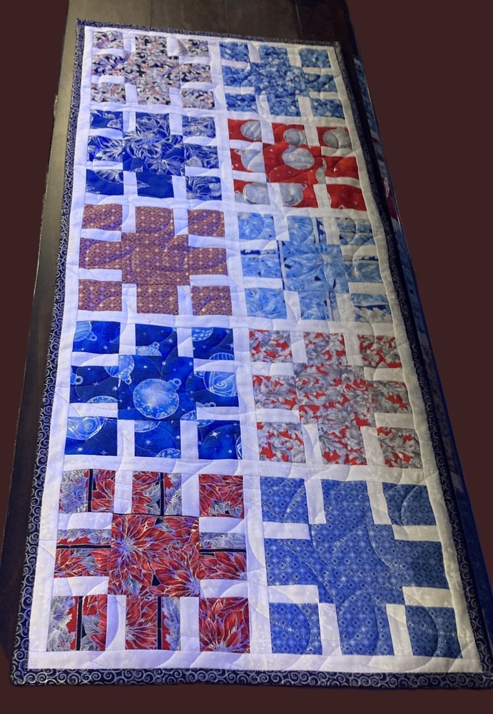 December Holiday Crossings Table Runner