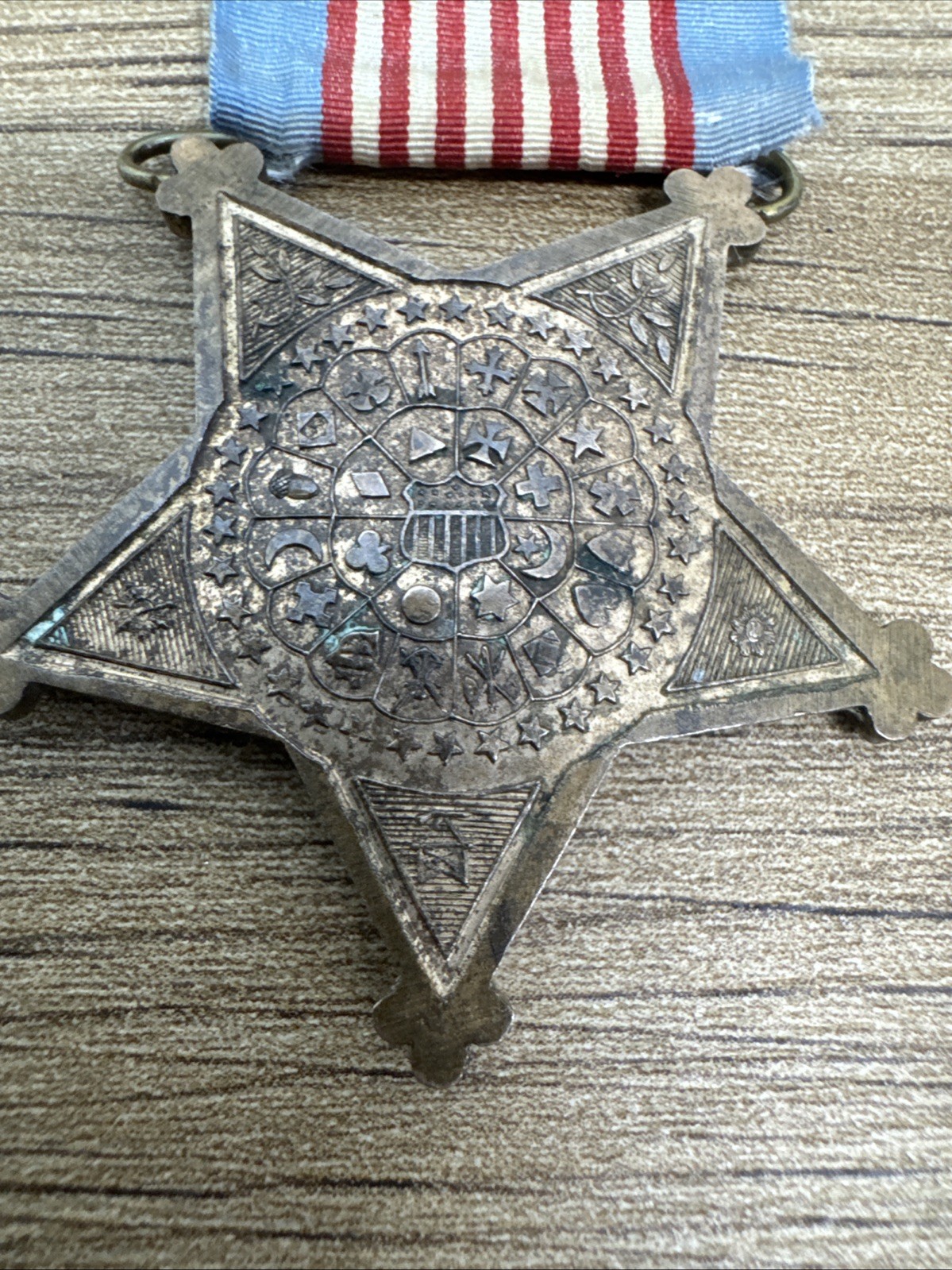 Spanish American War Veterans Medal USWV w Original Baird-North Box