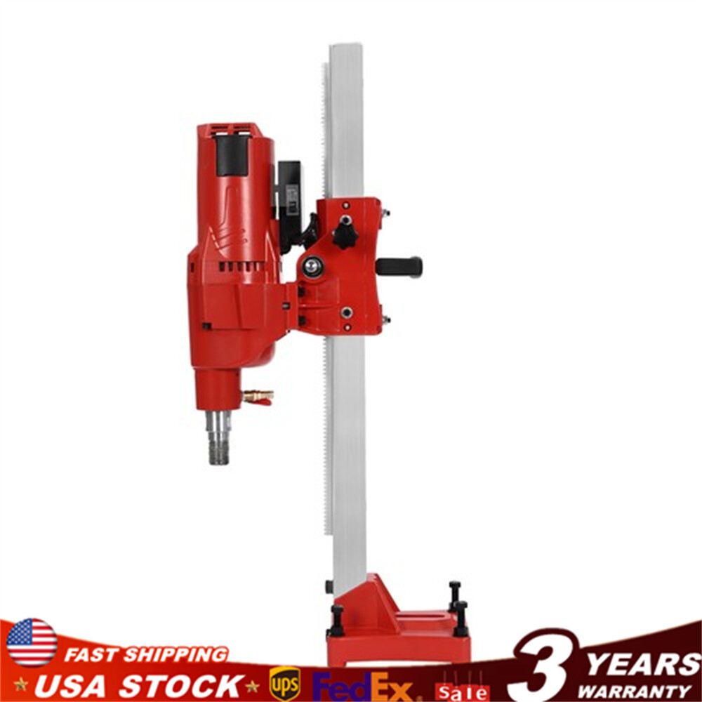 Concrete Core Drill Rig Diamond Core Drill Machine 4250W 500RPM Rust-proof Drill