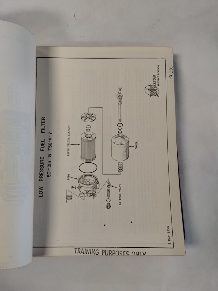 Allison Service School 501-D13 Prop-Jet Engine Training Manual-Copy