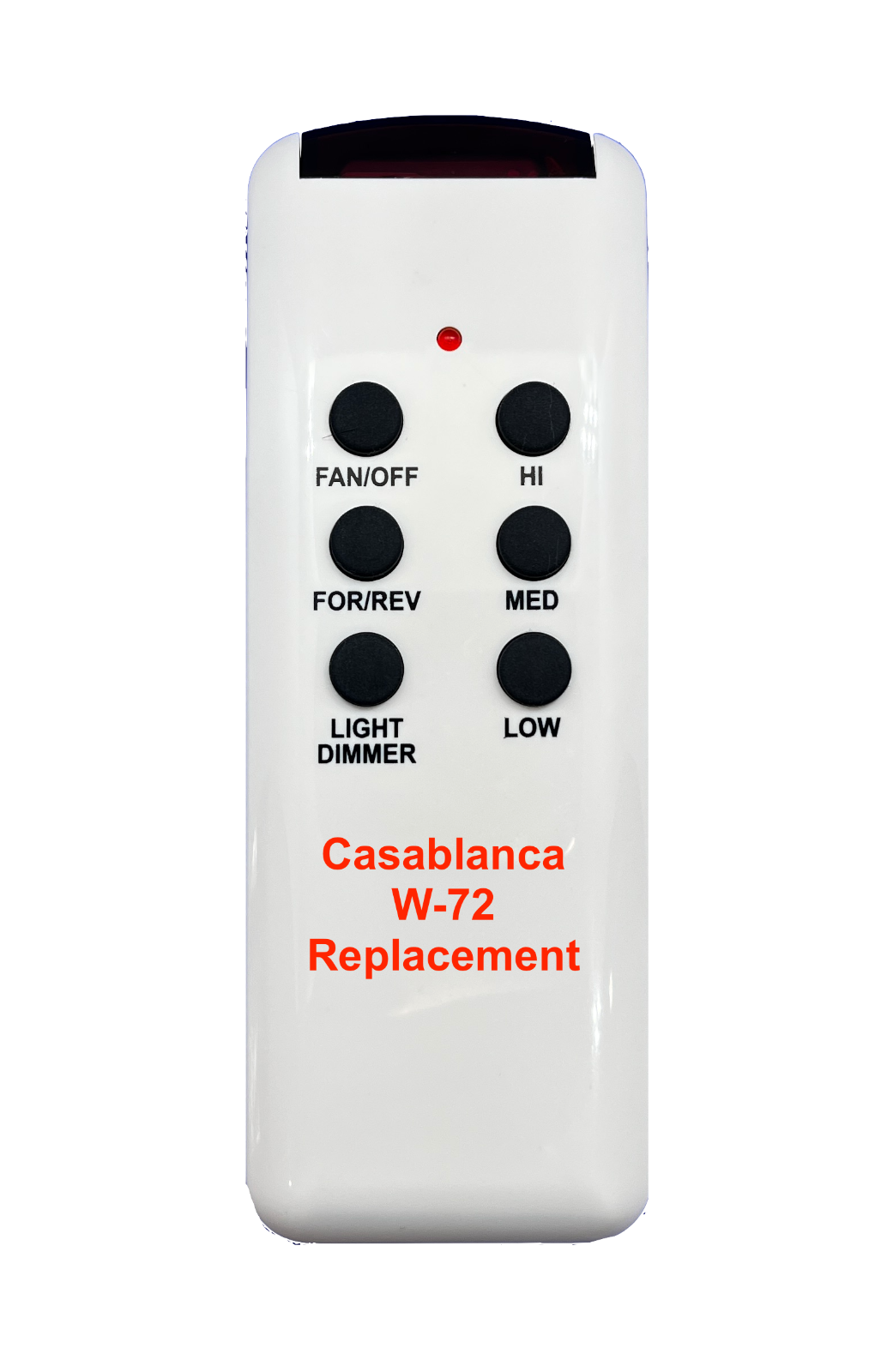 Casablanca W-72 Remote Replacement for Versa Touch 2 Fans