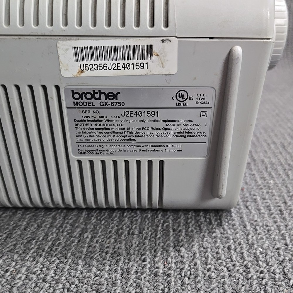Brother Correctronic GX-6750 Electronic Typewriter - Tested