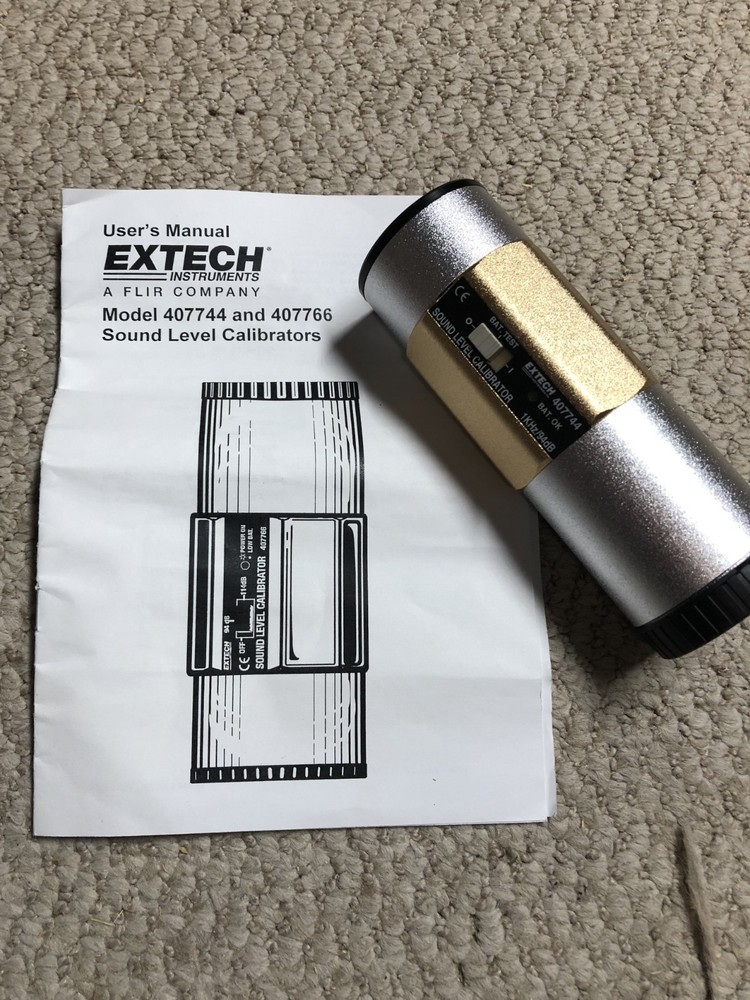 Extech Sound Level Calibrator 407744
