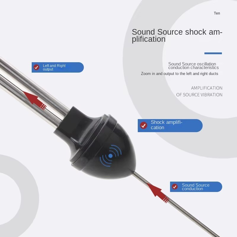 Car Engine Stethoscope - Mechanical Noise Detector for Auto Repair
