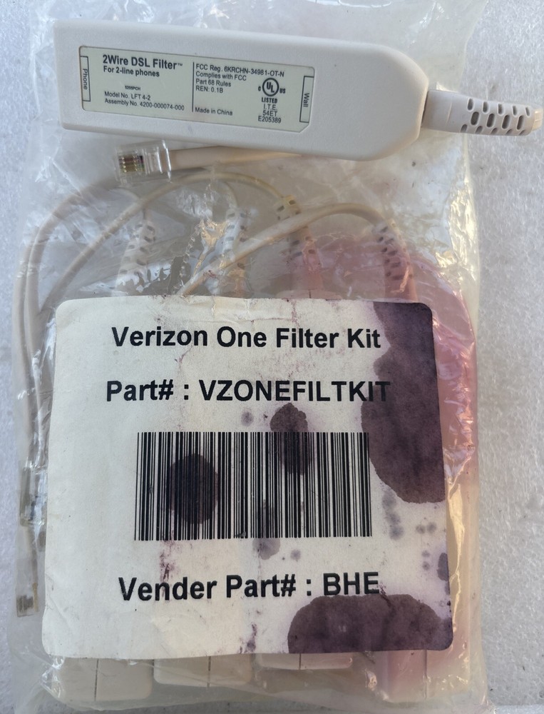 5-pk 2Wire DSL Filter New LFT 4-2