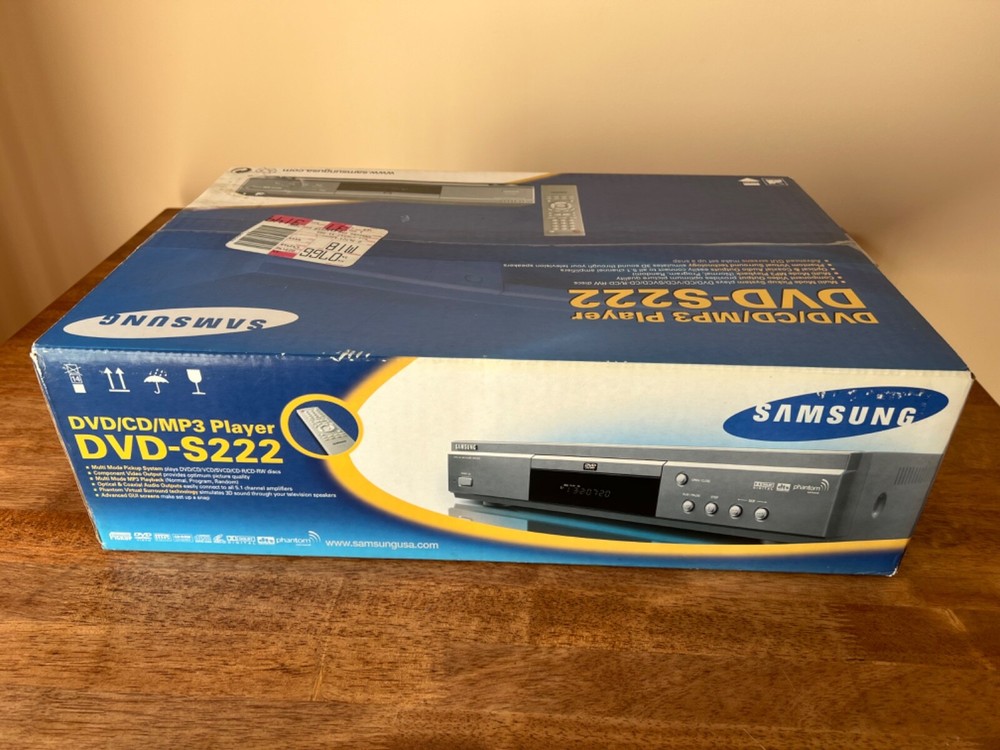 Samsung DVD-S222 DVD/CD/MP3 player