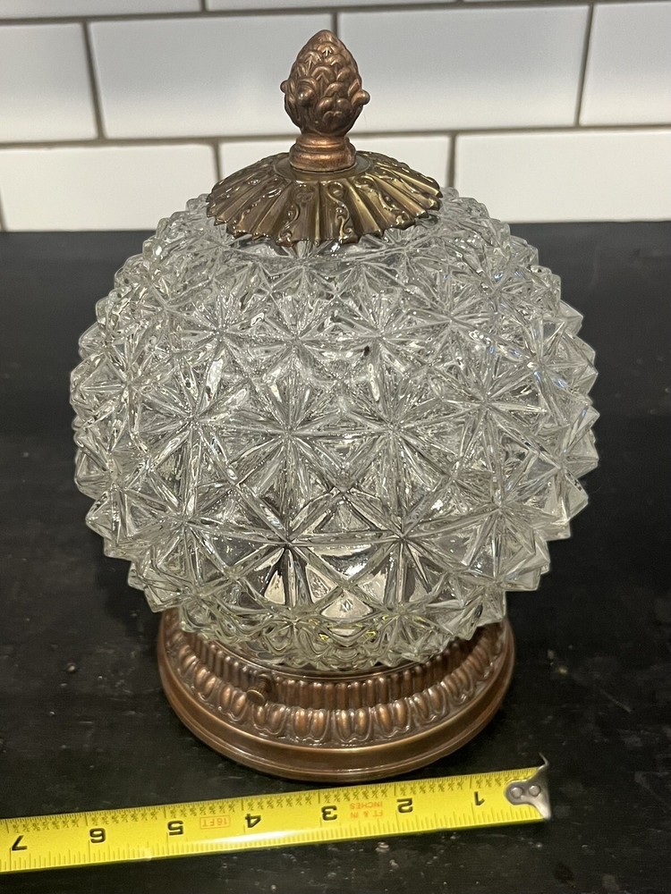 Rewired Flush Mount Fixture Globe 52A