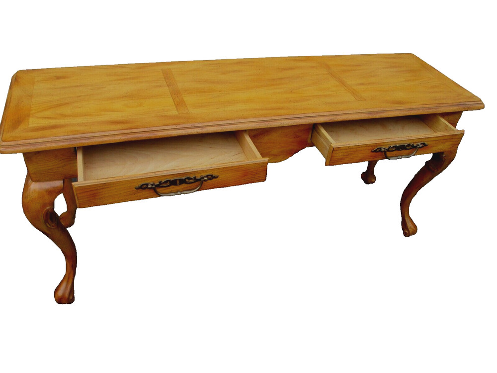 63695  Oak Console Table Server Sideboard