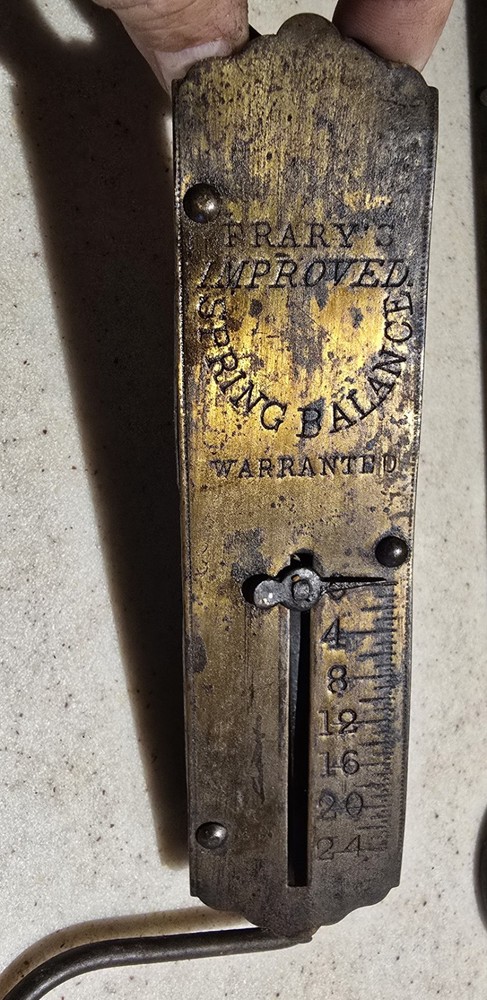 Antique Spring Balance Scales