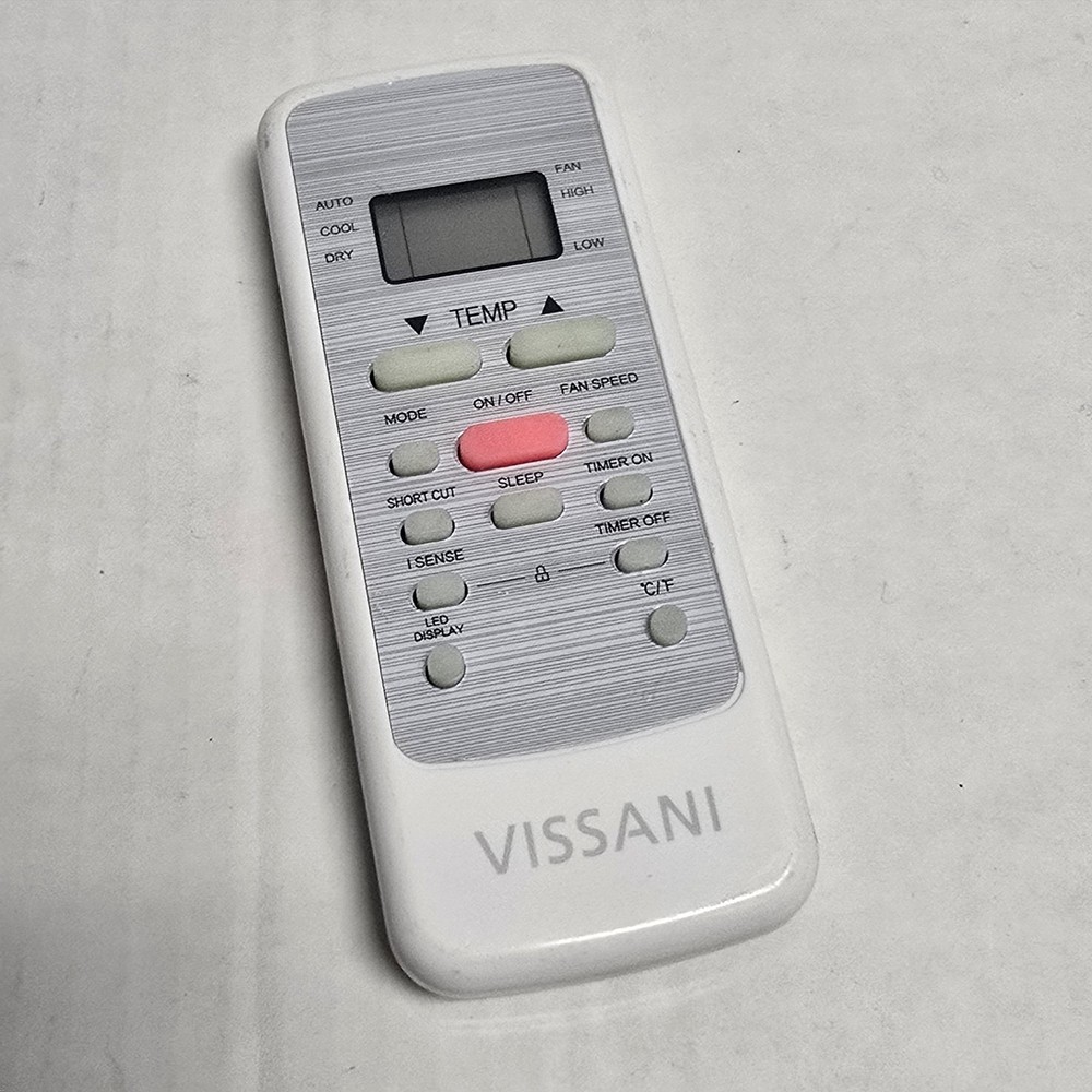 Vissani Replacement Remote Control DG11J1-99 - Missing Battery Cover