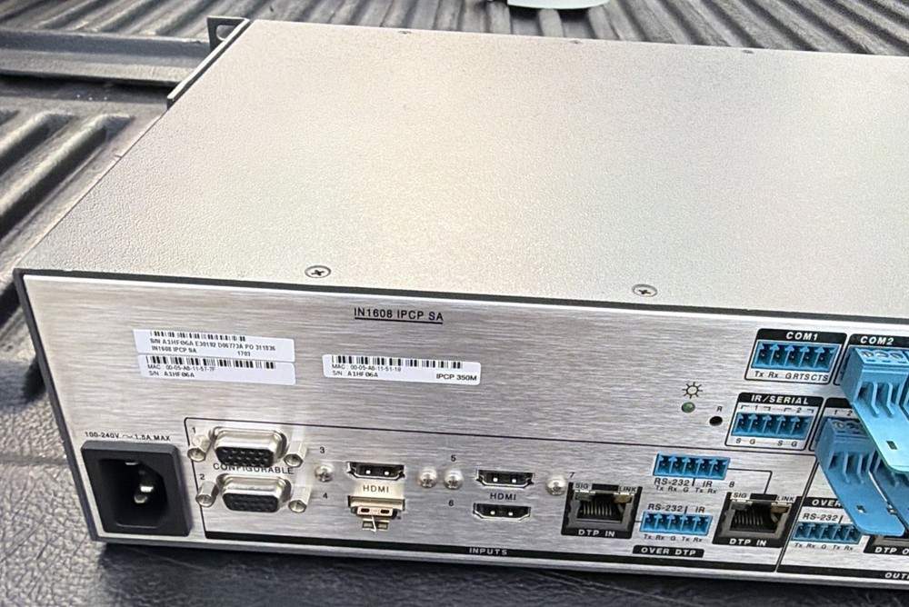 Extron, IN1608 IPCP SA Eight Input HDCP-Compliant Scaling Presentation Switch