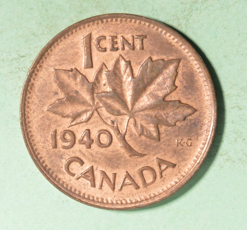 1940 - Canada Penny - HIGH GRADE - INV#Z-572