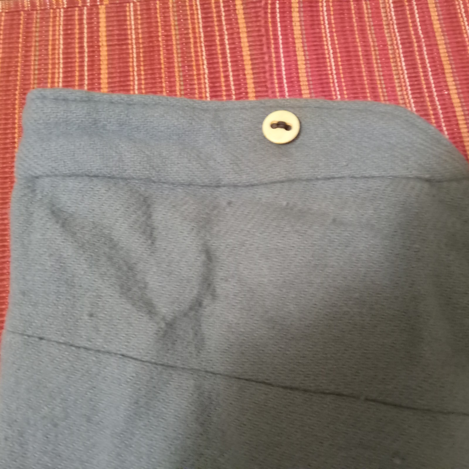 Vintage Civil War Reenactment Union Infantry Wool Trousers Used