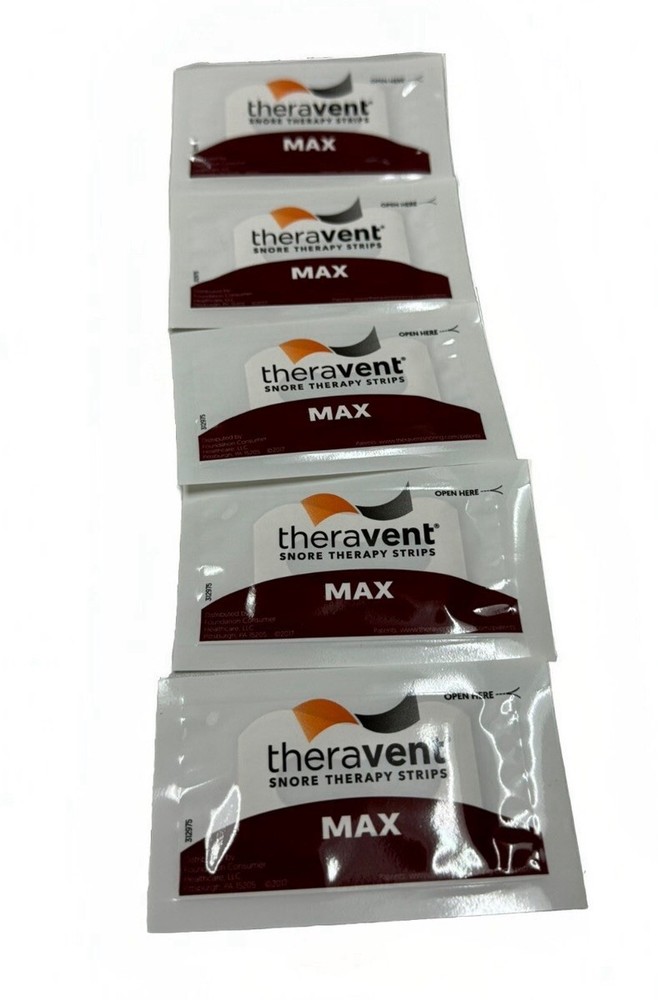 Theravent Snore Therapy Max Strips