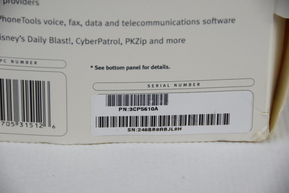US Robotics 3CP5610A 56K Performances Pro Modem