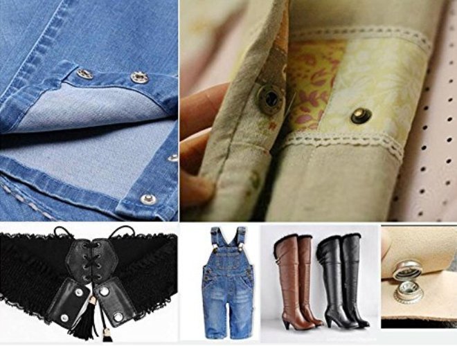 Heavy duty Rivet Poppers Snap Fasteners Press Stud Clothing Sewing Leather Craft