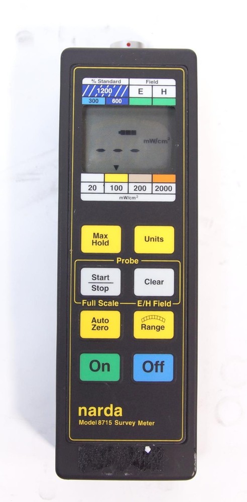 NARDA 8715 Electromagnetic Radiation Survey Meter with Case
