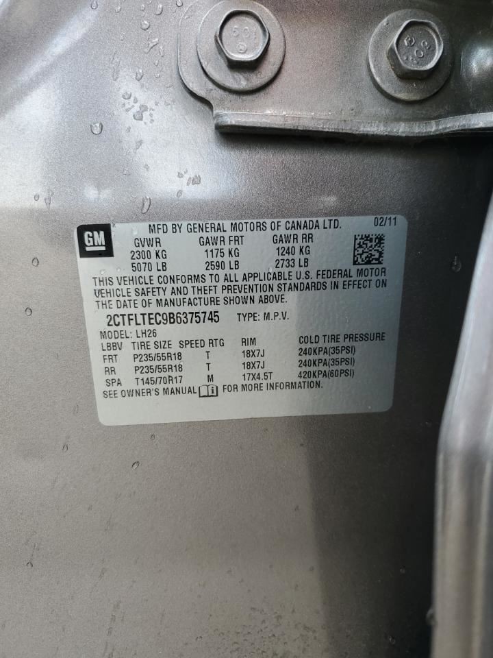 TERRAIN 2011 Glove Box 4833784