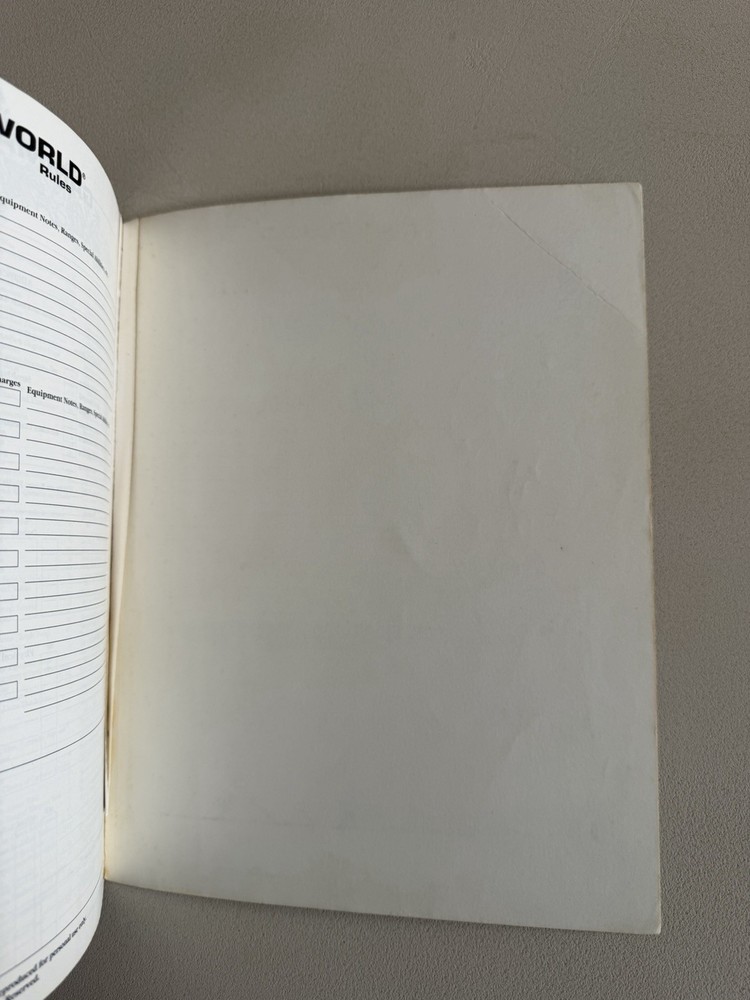 Gamma World Rules 7514 Guide Book Game Module Rulebook Source 1992