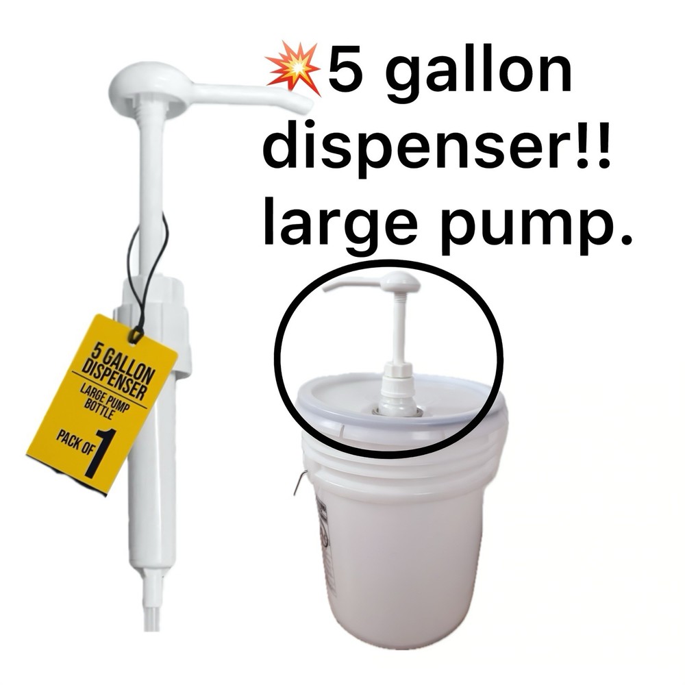 5 GALLON PUMP DISPENSER LARGE PUMP‼️