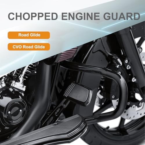 Road Glide Chopped Engine Guard Motorcycle Front Highway For Road Glide