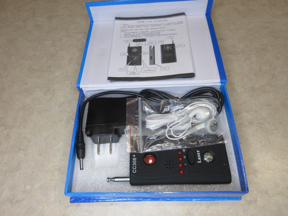 Full-Range All-Round Detector CC308+. Eavesdropping device. Pinhole killer.