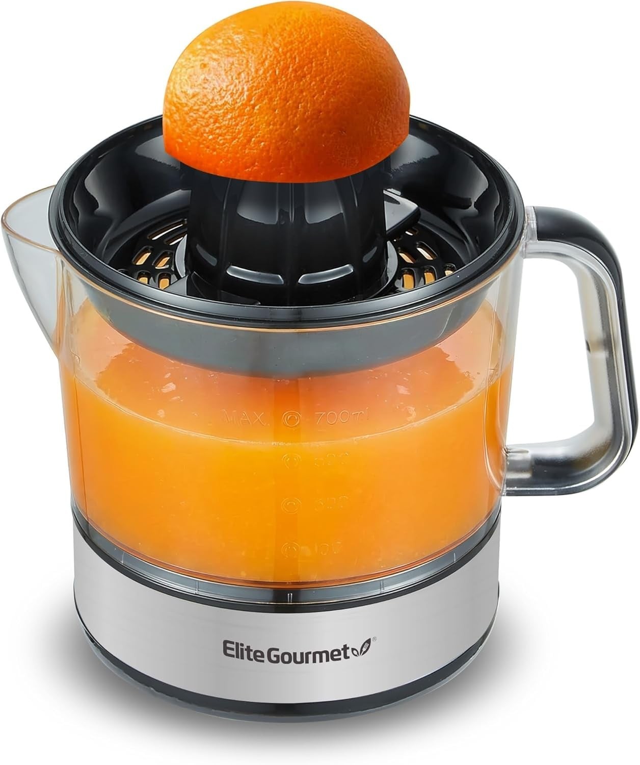 ETS623 BPA-Free 40-Watt Electric Citrus Juicer, Compact, Large Volume, Pulp Cont