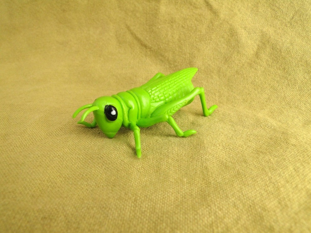 Green Cricket Finger Puppet (Please Read Description)