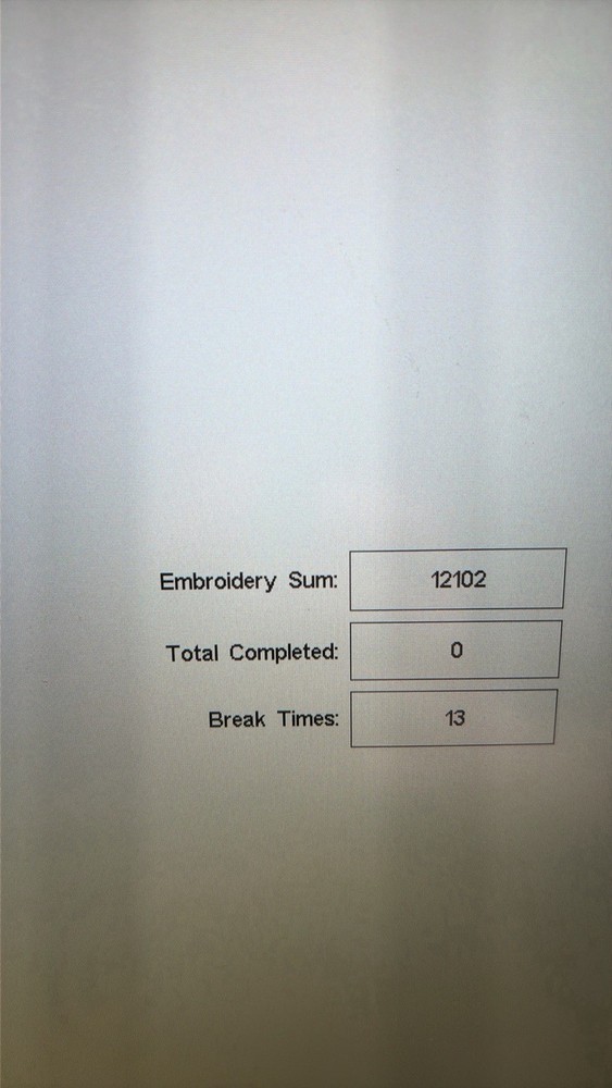 2021 BAI Vision Embroidery Machine