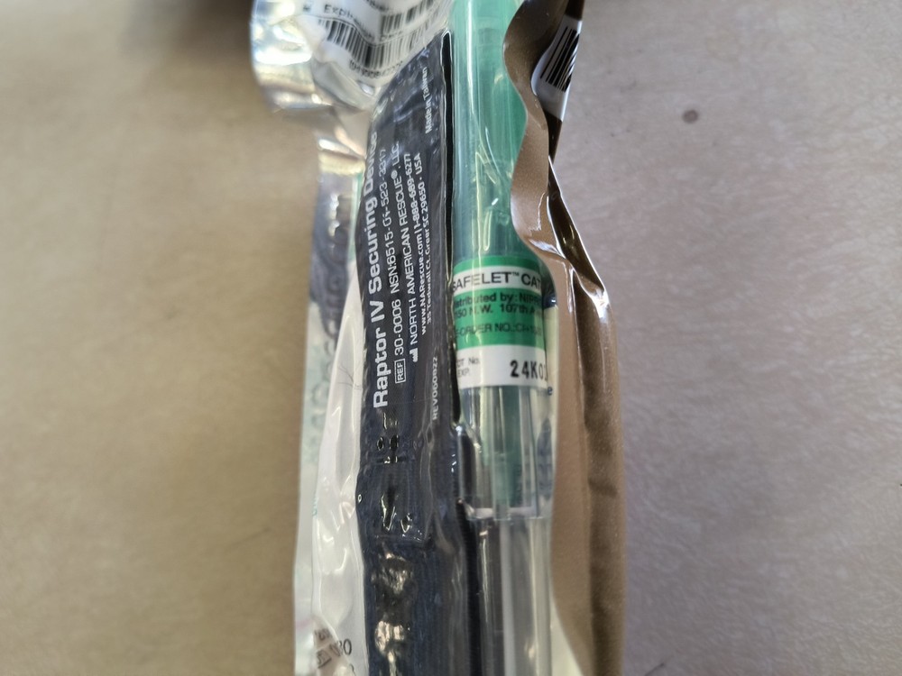 One NAR IV Saline Lock Kit Exp 2027