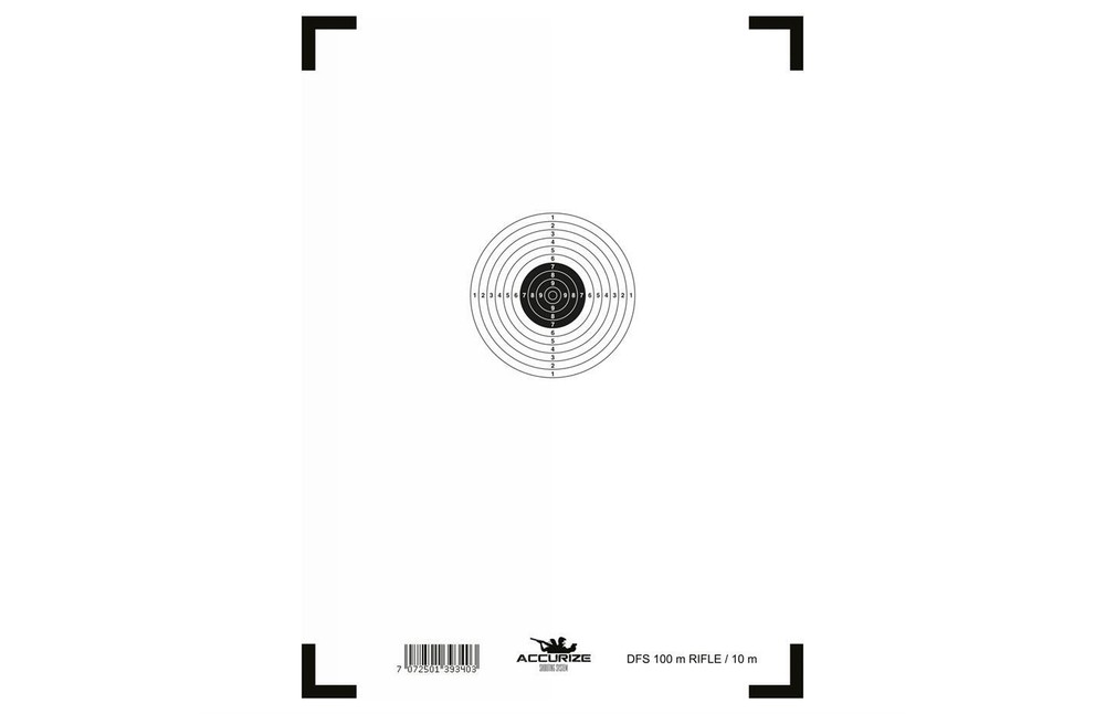Front target for Accurize shooting system