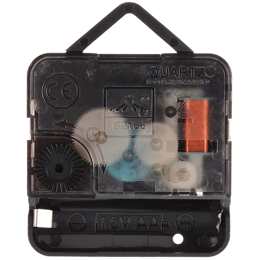 Pendulum Clock Mechanism Replacement Black Quartz Wall Clock Movement Part