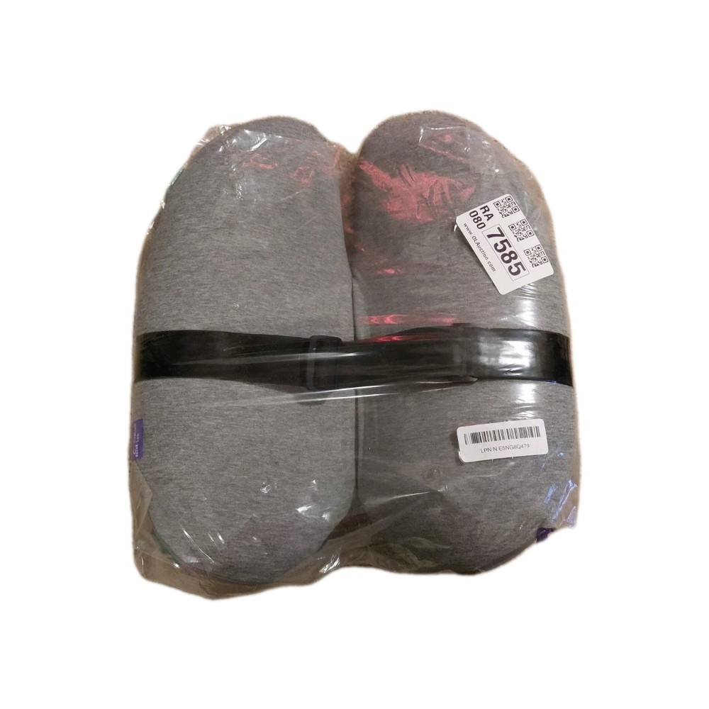 C CUSHION LAB Extra Dense Memory Foam Lumbar Back Pillow Ergonomic Support, Gray