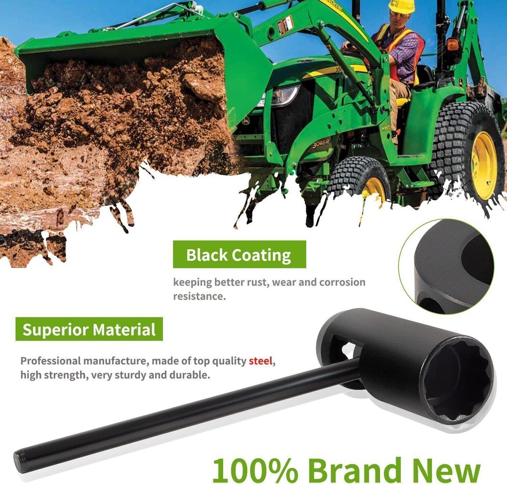 JDE92 21mm Injector Socket Tool 7458 Injector Nozzle Socket Fits For John Deere