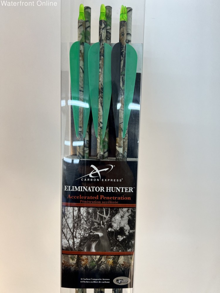 Carbon Express Eliminator Hunter Arrows 6 Pack