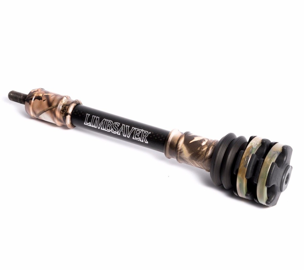 Limbsaver LS Hunter Micro 8" Compound Bow Stabilizer Lost Camo #4772