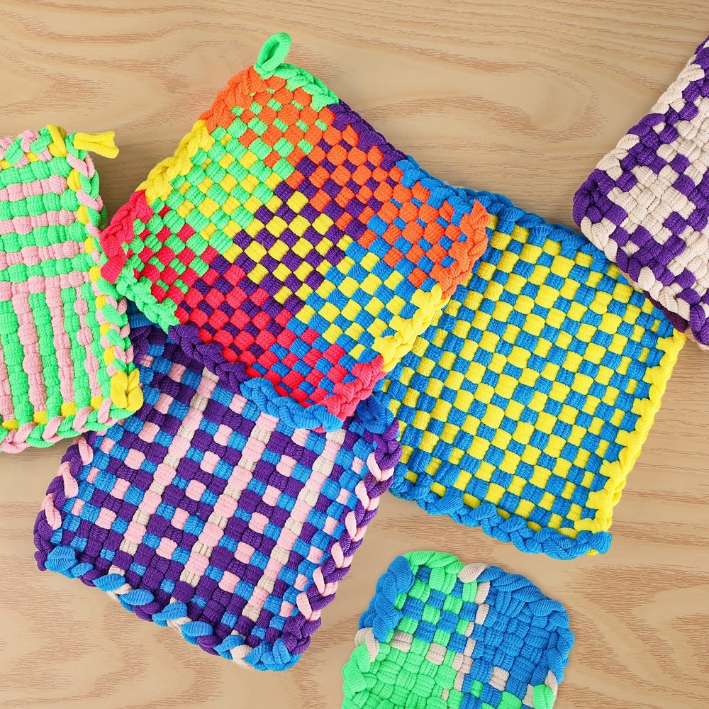 Weaving Loom Refill Loops Kit – Loom Refill Loops for Weaving Potholder Loom ...
