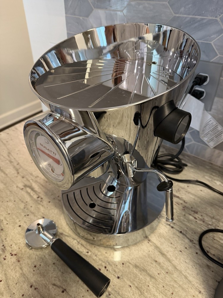 Bugatti Diva Espresso Coffee Machine Designer Andreas Seegatz