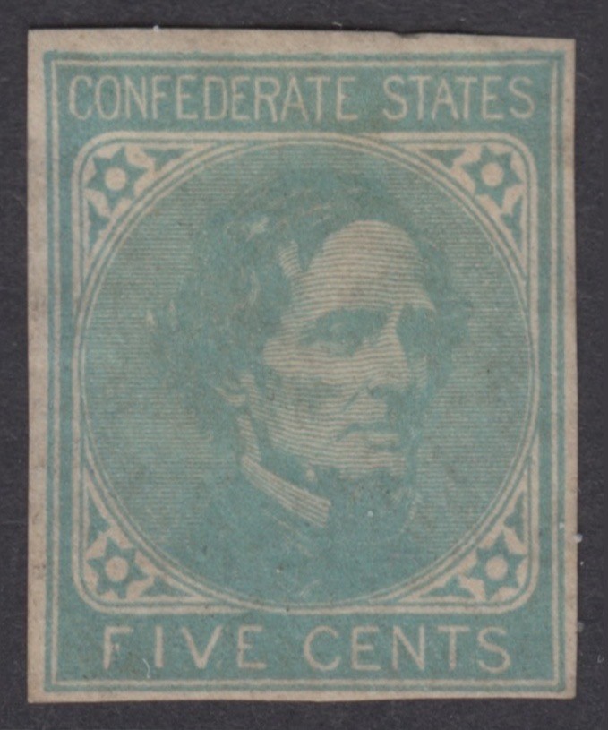 ~1862, Sc #12 - JEFFERSON DAVIS - FORGERY 