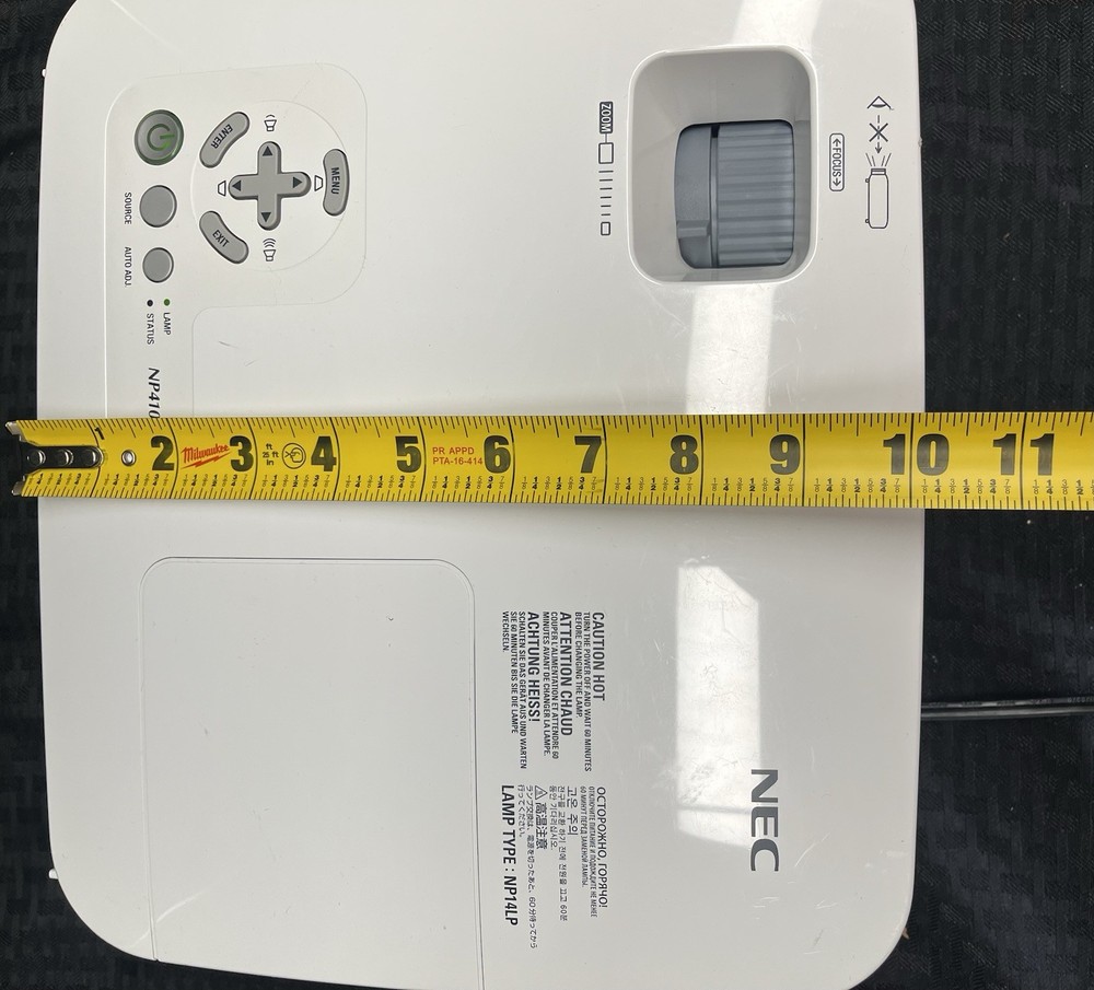 White NEC LCD Projector